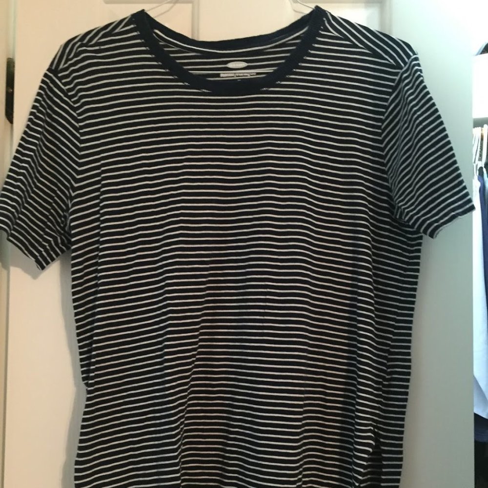 Old Navy Striped Tunic Tee